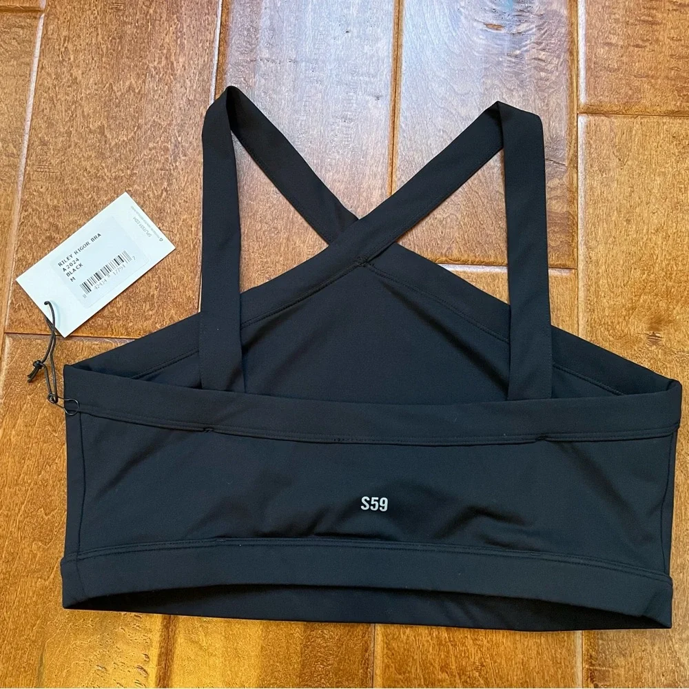 Splits59 Riley Rigor Bra - Black - Picture 5 of 6